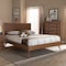 Baxton Studio Artemis Mid-Century Walnut Brown Finished Wood Full Size Platform Bed 156-9407-9425 - alternate 5